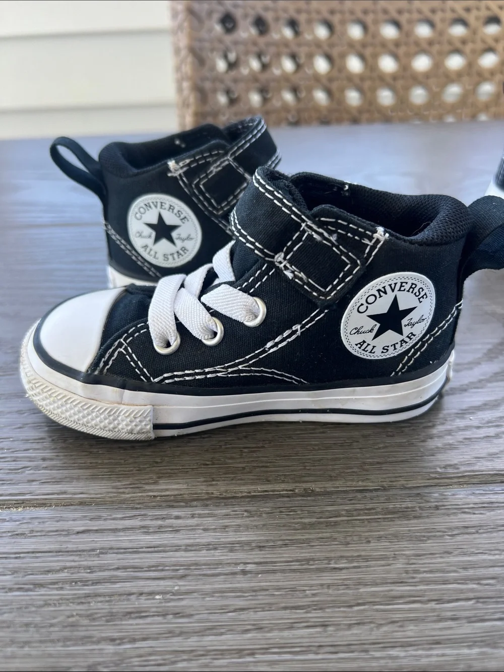Converse High Tops, Boys Shoes, Sizes 5 and 7